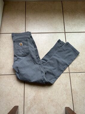 Carhartt Slate Gray Carpenter Pants